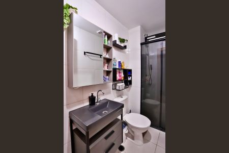 Banheiro de apartamento para alugar com 1 quarto, 24m² em Belenzinho, São Paulo