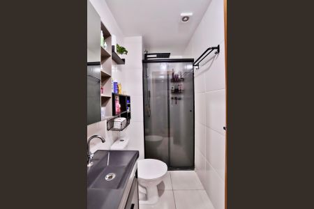 Banheiro de apartamento para alugar com 1 quarto, 24m² em Belenzinho, São Paulo