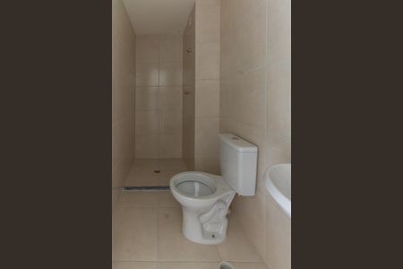 Banheiro Social de apartamento para alugar com 1 quarto, 25m² em Jardim America da Penha, São Paulo