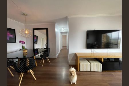 Sala de apartamento à venda com 3 quartos, 110m² em Vila Polopoli, São Paulo