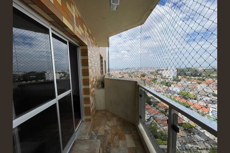 Varanda da Sala de apartamento à venda com 3 quartos, 110m² em Vila Polopoli, São Paulo