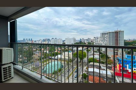 Varanda de apartamento à venda com 1 quarto, 37m² em Santo Amaro, São Paulo