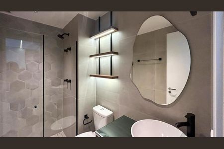 Apartamento à venda com 37m², 1 quarto e sem vaga Apartamento à venda com 37m², 1 quarto e sem vagaBanheiro