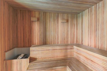 Apartamento à venda com 134m², 3 quartos e 2 vagas Apartamento à venda com 134m², 3 quartos e 2 vagasÁrea comum - Sauna