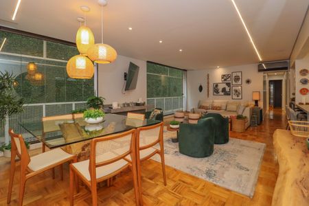 Sala de apartamento para alugar com 3 quartos, 172m² em Cerqueira César, São Paulo