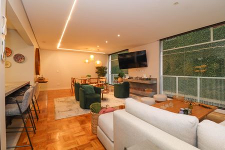 Sala de apartamento para alugar com 3 quartos, 172m² em Cerqueira César, São Paulo