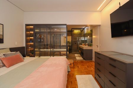 Suíte 1 de apartamento para alugar com 3 quartos, 172m² em Cerqueira César, São Paulo