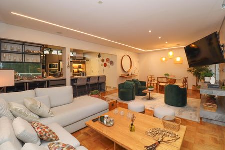 Sala de apartamento para alugar com 3 quartos, 172m² em Cerqueira César, São Paulo