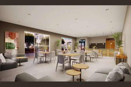 Apartamento à venda com 45m², 2 quartos e 1 vagaSalão para festas