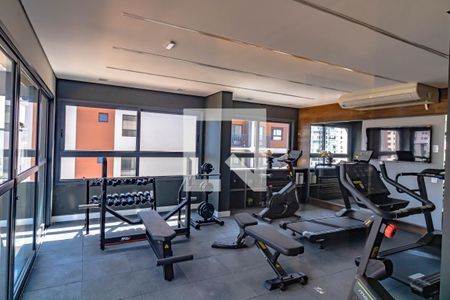 Studio para alugar com 19m², 1 quarto e sem vaga Studio para alugar com 19m², 1 quarto e sem vagaAcademia