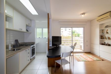 Apartamento para alugar com 50m², 1 quarto e 2 vagasSala
