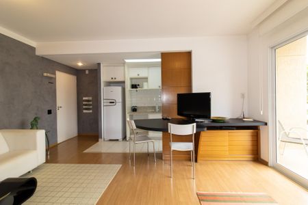 Apartamento para alugar com 50m², 1 quarto e 2 vagasSala