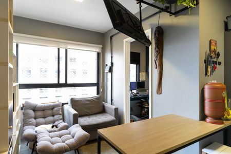 Sala de apartamento à venda com 2 quartos, 34m² em República, São Paulo