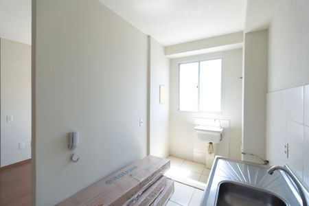 cozinha americana de apartamento à venda com 2 quartos, 55m² em Jardim Riacho das Pedras, Contagem