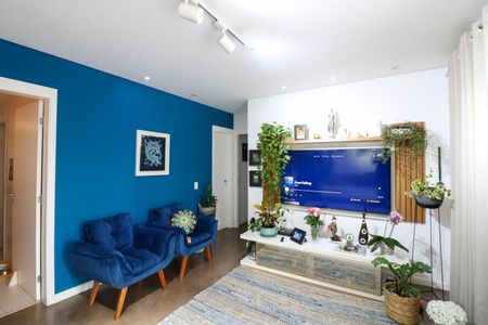 Sala de apartamento para alugar com 4 quartos, 117m² em Jardim das Acacias, São Paulo