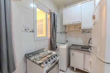 Cozinha de kitnet/studio para alugar com 1 quarto, 34m² em Bela Vista, São Paulo