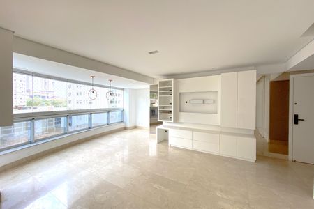 Sala de apartamento à venda com 3 quartos, 104m² em Vila da Serra, Nova Lima