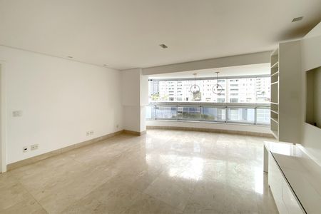 Sala de apartamento à venda com 3 quartos, 104m² em Vila da Serra, Nova Lima