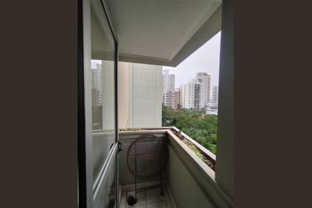 Varanda da Sala de apartamento à venda com 1 quarto, 45m² em Aclimação, São Paulo