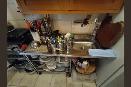 Apartamento à venda com 45m², 1 quarto e 1 vagaCozinha 