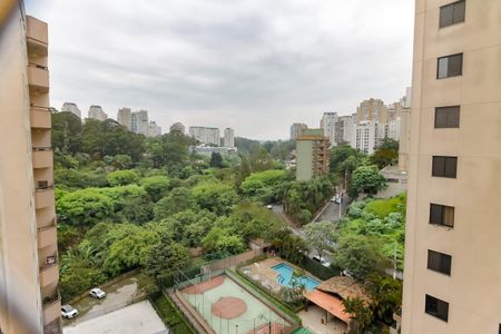 Vista da Varanda de apartamento para alugar com 3 quartos, 61m² em Panamby, São Paulo
