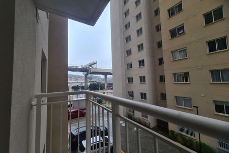 Varanda da Sala de apartamento para alugar com 2 quartos, 35m² em Vila Graciosa, São Paulo