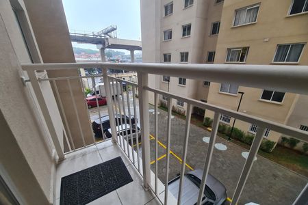 Varanda da Sala de apartamento para alugar com 2 quartos, 35m² em Vila Graciosa, São Paulo