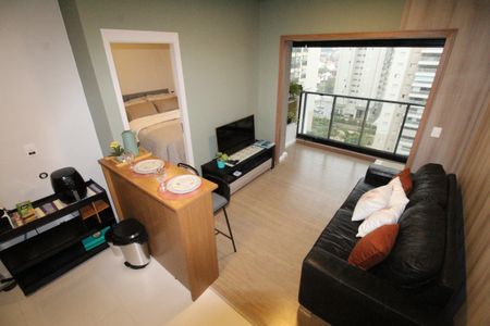 Sala de apartamento para alugar com 1 quarto, 33m² em Jardim Esplanada, São José dos Campos