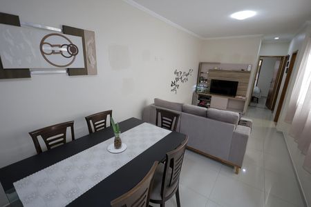Sala de Jantar de apartamento à venda com 2 quartos, 65m² em Vila Sao Pedro, Santo André