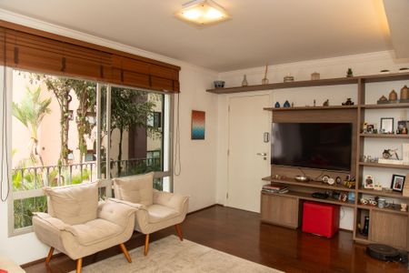 Sala de apartamento à venda com 3 quartos, 105m² em Brooklin, São Paulo