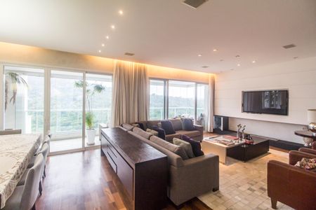 Sala  de apartamento à venda com 4 quartos, 284m² em Alphaville, Santana de Parnaíba