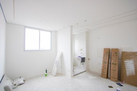 Sala de apartamento à venda com 2 quartos, 36m² em Jardim, Santo André