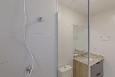 Studio para alugar com 24m², 1 quarto e sem vaga Studio para alugar com 24m², 1 quarto e sem vagaBanheiro Social
