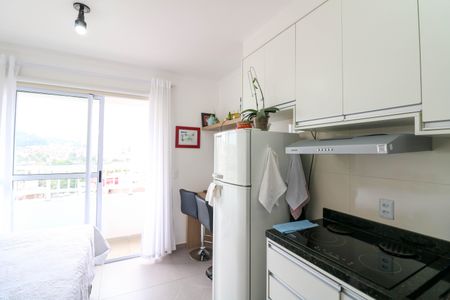 Cozinha de kitnet/studio para alugar com 1 quarto, 20m² em Vila das Belezas, São Paulo