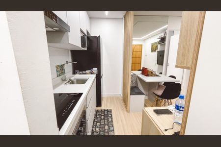 Apartamento à venda com 30m², 1 quarto e 1 vagaCozinha e Área de Serviço