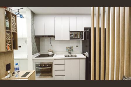 Apartamento à venda com 30m², 1 quarto e 1 vagaCozinha e Área de Serviço