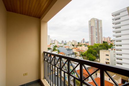 Varanda da sala de apartamento para alugar com 2 quartos, 96m² em Jardim Bela Vista, Santo André