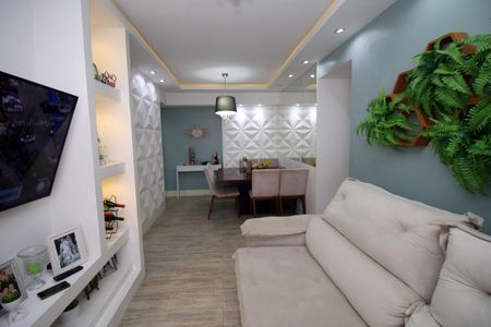 Sala de apartamento à venda com 3 quartos, 80m² em Vicente de Carvalho, Rio de Janeiro