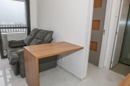 Sala de apartamento para alugar com 1 quarto, 27m² em Barra Funda, São Paulo