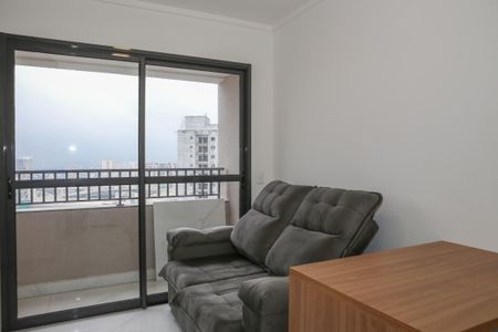 Sala de apartamento para alugar com 1 quarto, 27m² em Barra Funda, São Paulo