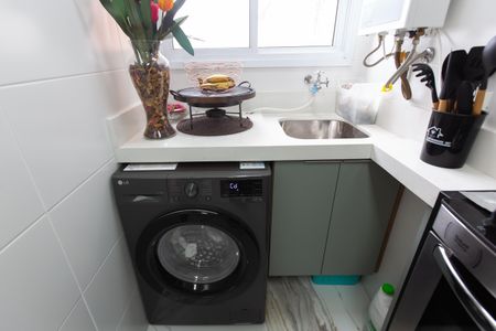 Apartamento à venda com 50m², 1 quarto e 1 vagaCozinha e Área de Serviço