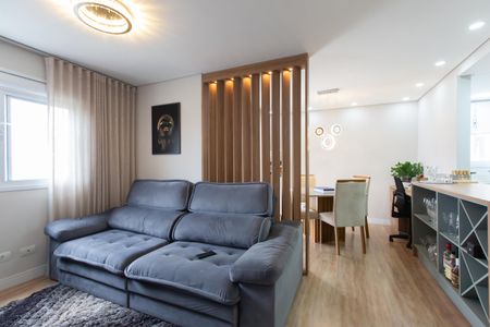 Sala de apartamento à venda com 1 quarto, 50m² em Vila Jacuí, São Paulo