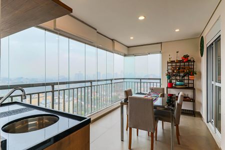 Varanda de apartamento à venda com 2 quartos, 75m² em Caxingui, São Paulo