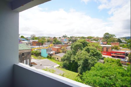 Quarto - Varanda de apartamento à venda com 1 quarto, 48m² em Bom Jesus, Porto Alegre