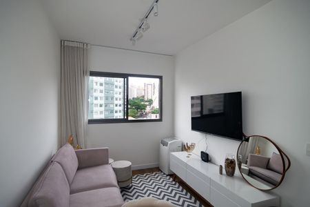 Sala de apartamento para alugar com 1 quarto, 25m² em Bela Vista, São Paulo