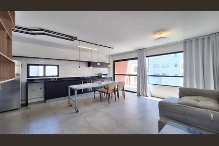 Sala/Cozinha de apartamento para alugar com 1 quarto, 67m² em Perdizes, São Paulo