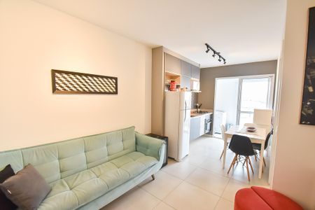 Sala de apartamento para alugar com 1 quarto, 40m² em Vila Monumento, São Paulo