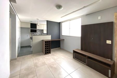 Sala de apartamento para alugar com 2 quartos, 52m² em Planalto, Belo Horizonte