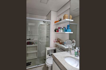 Banheiro de apartamento para alugar com 1 quarto, 43m² em Vila Argos Velha, Jundiaí