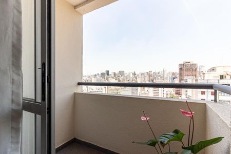 Varanda da Sala de apartamento à venda com 2 quartos, 50m² em Santa Cecilia, São Paulo